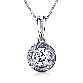 Подвеска Platinum Lab. - Платина 950, Бриллиант (арт. ПП-060-01)