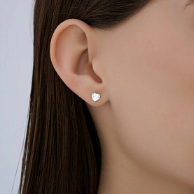 Серьги SOKOLOV - Золото 585, Фианит (арт. 0200655-3)