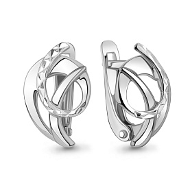 Серьги Аквамарин - Серебро 925 (арт. 31591.5)