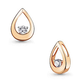 Подвеска Аквамарин - Золото 375, Фианит (арт. 24223.8)