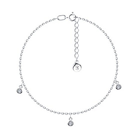 Браслет SOKOLOV - Серебро 925, Фианит (арт. 94050505)