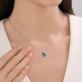 Подвеска Diamant - Серебро 925, Кристалл (арт. 94-130-02383-2)