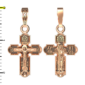 Подвеска Ювелирный дом VIOLET - Золото 585 (арт. 16-К-КС3169-3)