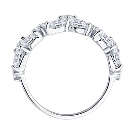 Кольцо SOKOLOV - Серебро 925, Фианит (арт. 94014298)