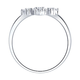 Кольцо SOKOLOV - Серебро 925, Фианит (арт. 94014449)