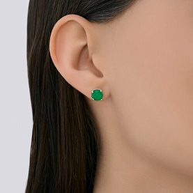 Серьги SOKOLOV - Серебро 925, Фианит (арт. 94027173-91)