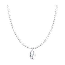 Колье SOKOLOV - Серебро 925, Жемчуг имитация (арт. 94071321)