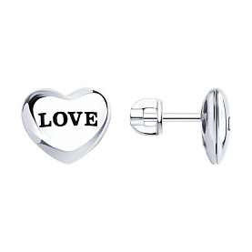 Серьги SOKOLOV - Серебро 925, Эмаль (арт. 94027030)