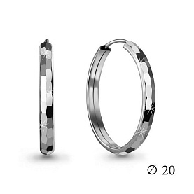 Серьги Аквамарин - Серебро 925 (арт. 32214р.5)