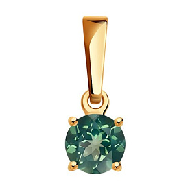 Подвеска SOKOLOV - Золото 585, Топаз (арт. 732902)
