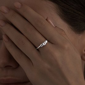 Кольцо SOKOLOV - Серебро 925, Топаз (арт. 92014423)