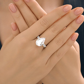 Кольцо SOKOLOV - Серебро 925, Фианит (арт. 94014603)