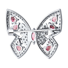 Брошь SOKOLOV - Серебро 925, Фианит (арт. 94040338)