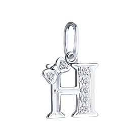 Подвеска SOKOLOV - Серебро 925, Фианит (арт. 94030477)