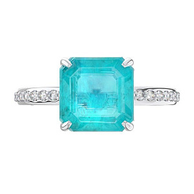 Кольцо POKROVSKY - Серебро 925, Горный хрусталь, Фианит (арт. 1101600-05675)