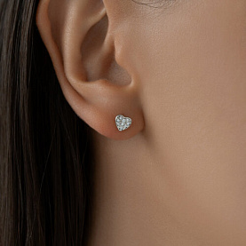 Серьги SOKOLOV - Серебро 925, Фианит (арт. 94022974)