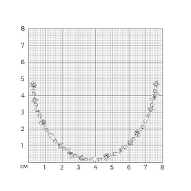 Колье SOKOLOV - Серебро 925, Фианит (арт. 94070948)