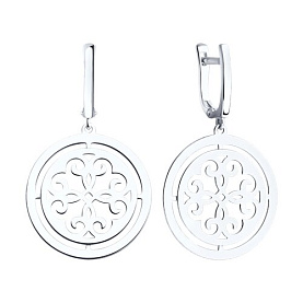 Серьги Diamant - Серебро 925 (арт. 94-121-00110-1)