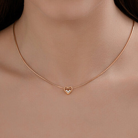 Подвеска SOKOLOV - Золото 585, Фианит (арт. 036676)