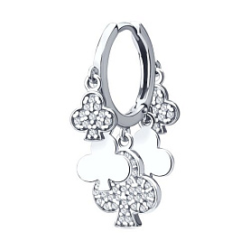 Серьга SOKOLOV - Серебро 925, Фианит (арт. 94170359)