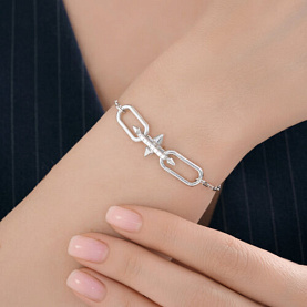 Браслет SOKOLOV - Серебро 925, Фианит (арт. 94051568)