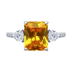 Кольцо SOKOLOV - Серебро 925, Фианит (арт. 94014219)