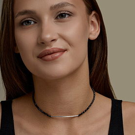 Колье Diamant - Серебро 925, Шпинель (арт. 94-370-00216-1)