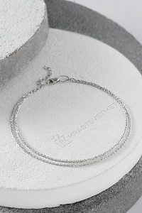 Браслет Красцветмет - Серебро 925 (арт. НБ22-420-3#0.40)