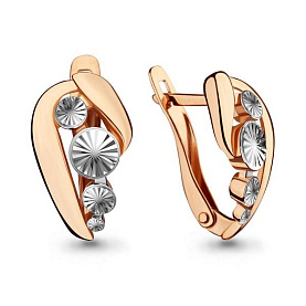 Серьги Аквамарин - Золото 375 (арт. 33424.8)