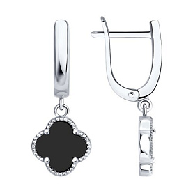 Серьги SOKOLOV - Серебро 925, Стекло (арт. 94026314-91)