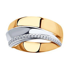 Кольцо Diamant - Серебро 925, Фианит (арт. 93-110-00419-1)