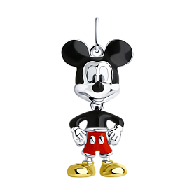 Подвеска SOKOLOV - Серебро 925, Эмаль (арт. 94032863)