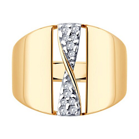 Кольцо SOKOLOV - Серебро 925, Фианит (арт. 93011185)