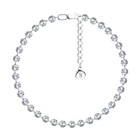 Браслет SOKOLOV - Серебро 925, Фианит (арт. 94050621)