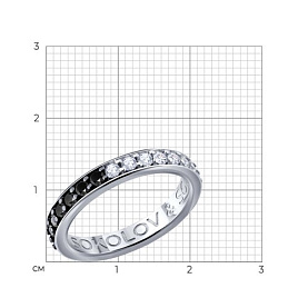 Кольцо SOKOLOV - Серебро 925, Фианит (арт. 94015016)