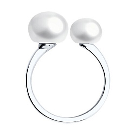 Кольцо SOKOLOV - Серебро 925, Жемчуг культивированный (арт. 92014512)