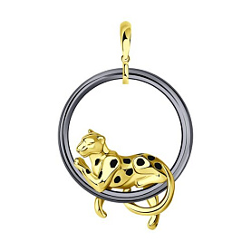 Подвеска SOKOLOV - Серебро 925, Эмаль (арт. 93030536)