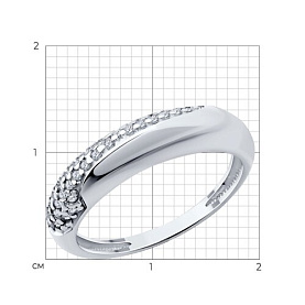 Кольцо Diamant - Серебро 925, Фианит (арт. 94-110-02068-1)