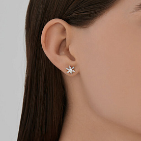 Серьги Diamant - Серебро 925, Фианит (арт. 94-122-02284-1)