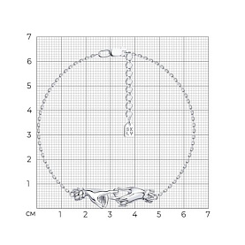 Браслет SOKOLOV - Серебро 925 (арт. 94050738)