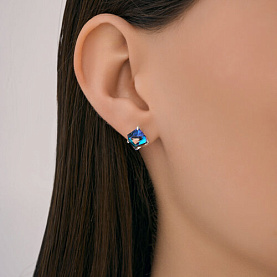 Серьги Diamant - Серебро 925, Swarovski (арт. 94-122-02383-4)