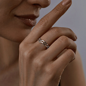 Кольцо SOKOLOV - Серебро 925 (арт. 94013803)