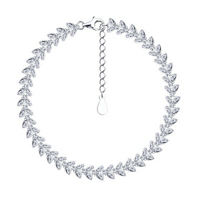 Браслет SOKOLOV - Серебро 925, Фианит (арт. 94051147-91)