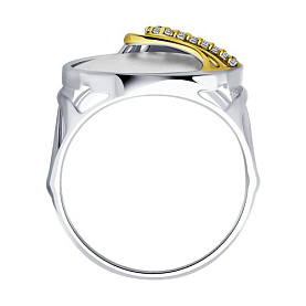 Кольцо Diamant - Серебро 925, Фианит (арт. 94-110-01687-1)