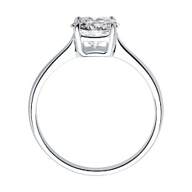 Кольцо SOKOLOV - Серебро 925, Фианит (арт. 89010140)