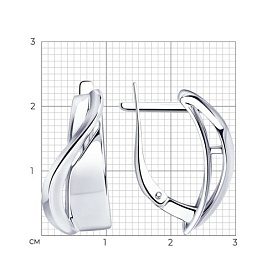 Серьги SOKOLOV - Серебро 925 (арт. 94024400)