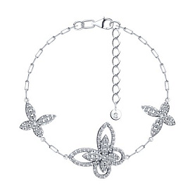 Браслет SOKOLOV - Серебро 925, Фианит (арт. 94051654)