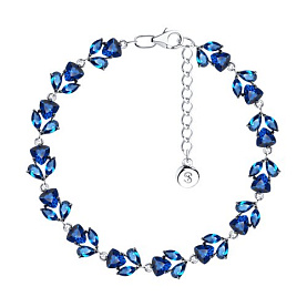 Браслет SOKOLOV - Серебро 925, Фианит (арт. 94051047)