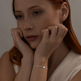 Браслет SOKOLOV - Серебро 925, Фианит (арт. 95050030)