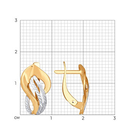 Серьги SOKOLOV - Золото 585 (арт. 027287)